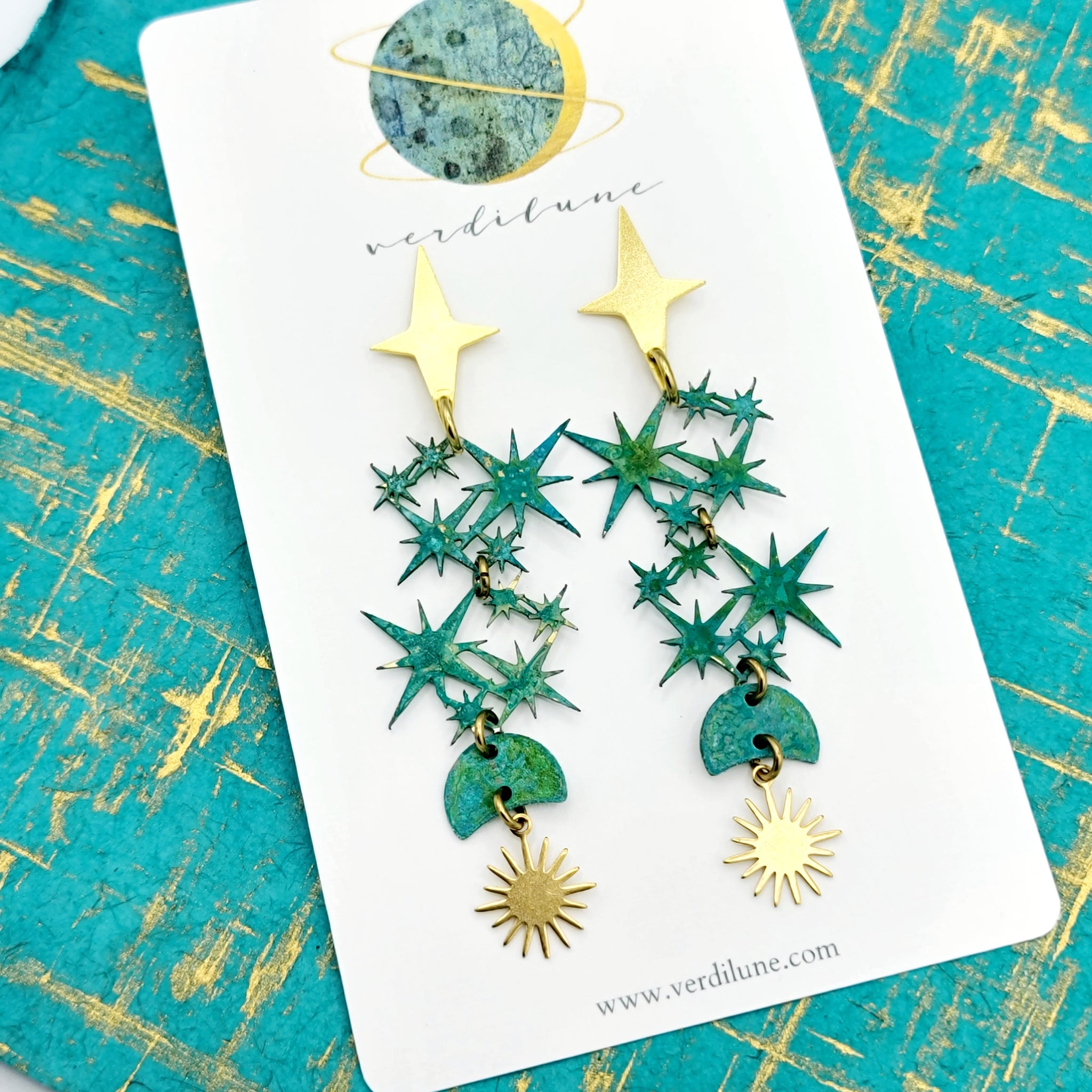 Sultry Summer Patina Earring Collection