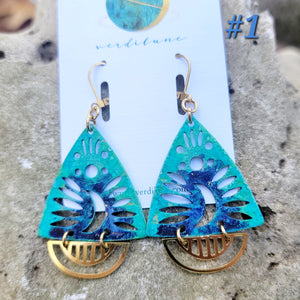 Sultry Summer Patina Earring Collection