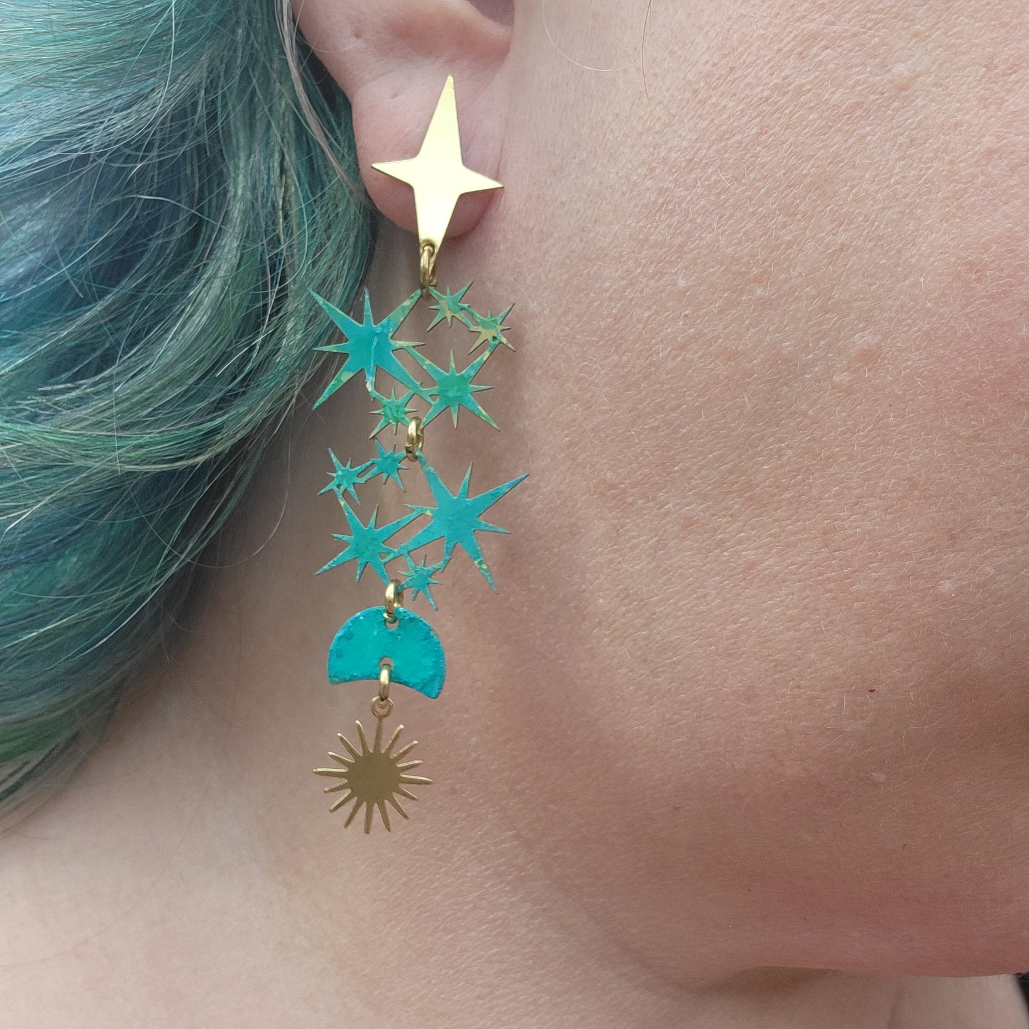 Sultry Summer Patina Earring Collection