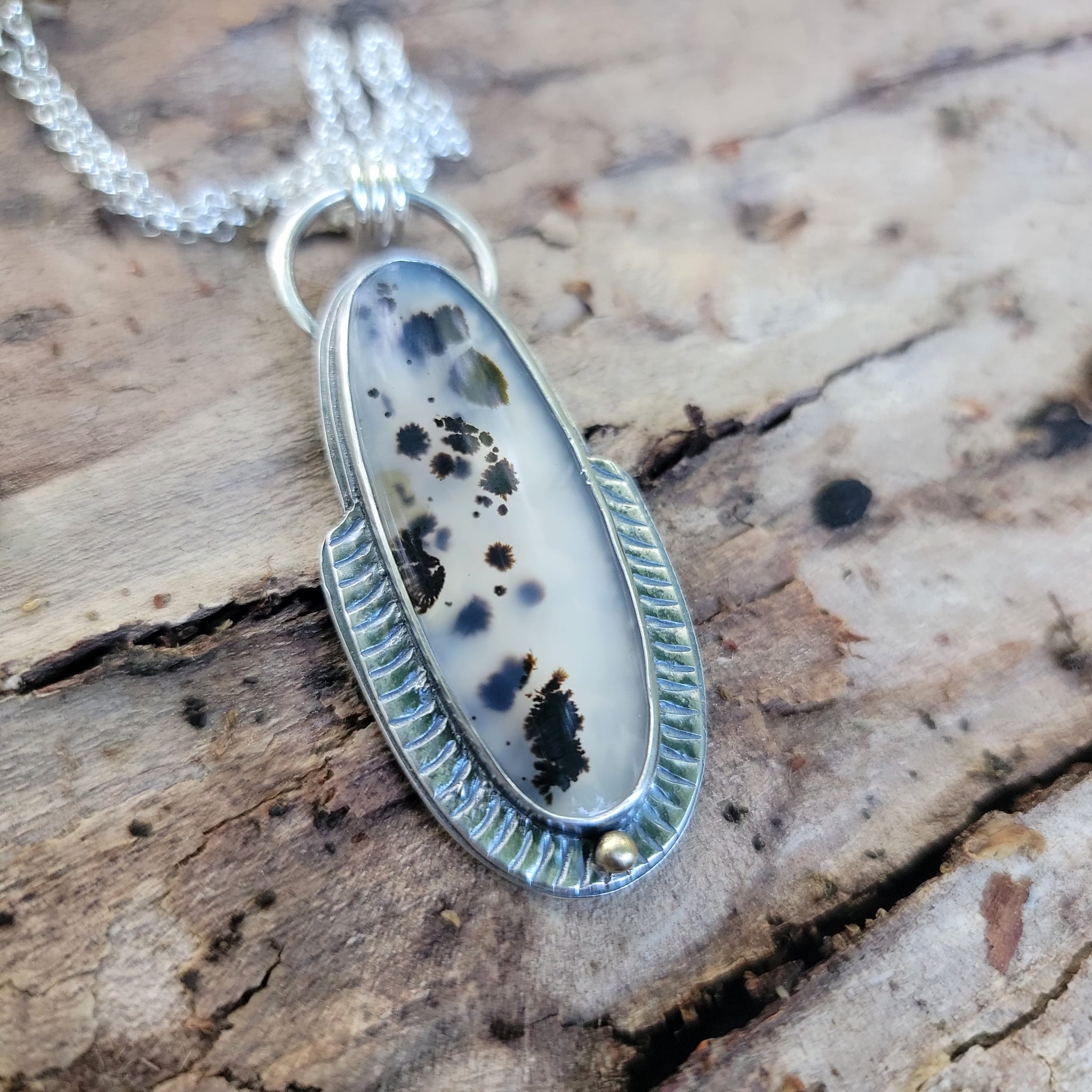 Montana Agate Collection in Sterling Silver