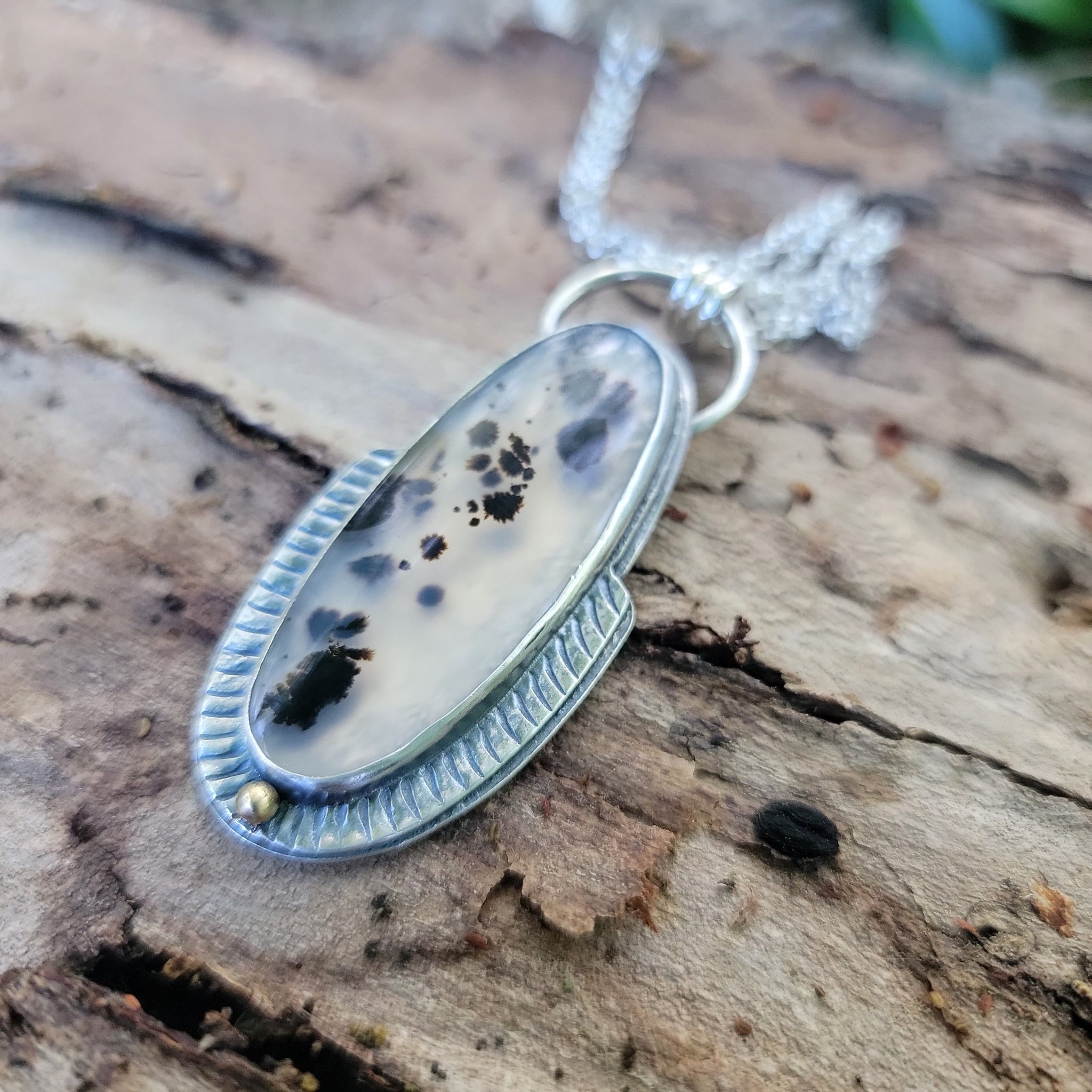 Montana Agate Collection in Sterling Silver