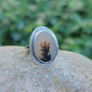 Dendritic Agate Collection in Sterling Silver