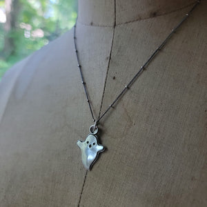 Ghost Pendant in Sterling Silver