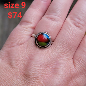 Pride 2022 Collection - Rainbow Glass in Sterling Silver