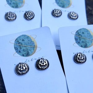 Jack-O-Lantern Post Earrings