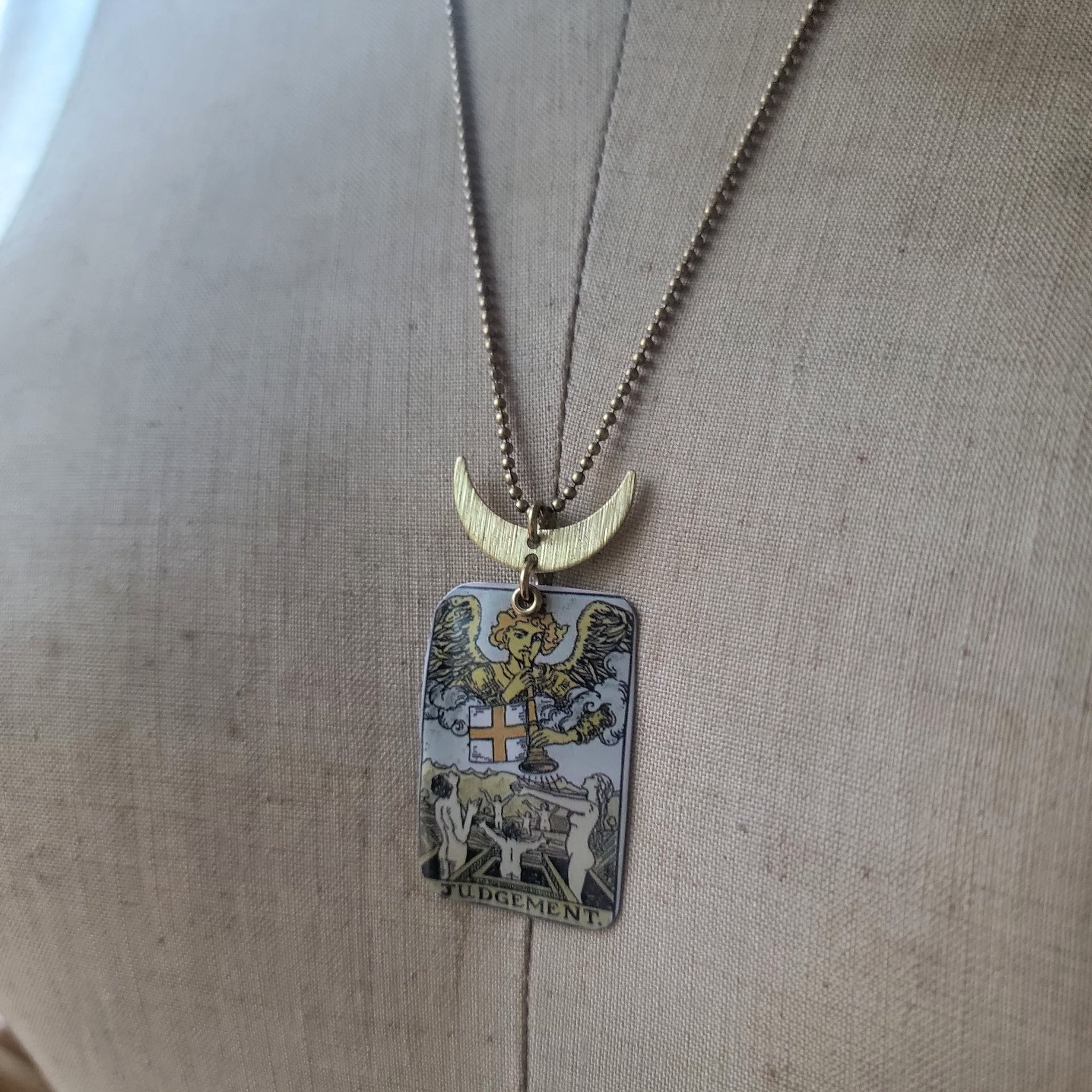 The Tarot Collection - Repurposed Tin Earrings with Pendant Option