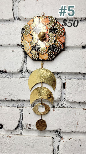 Vintage Lids Celestial Wall Hangings