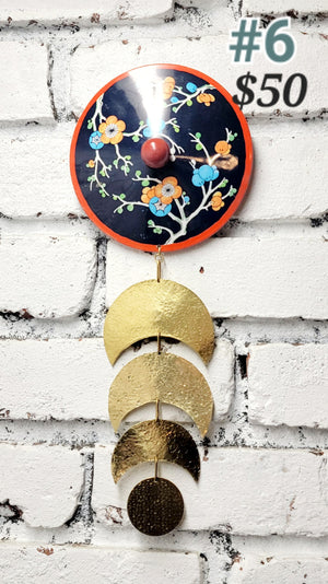 Vintage Lids Celestial Wall Hangings