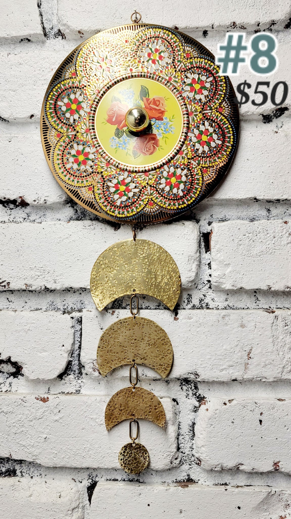 Vintage Lids Celestial Wall Hangings