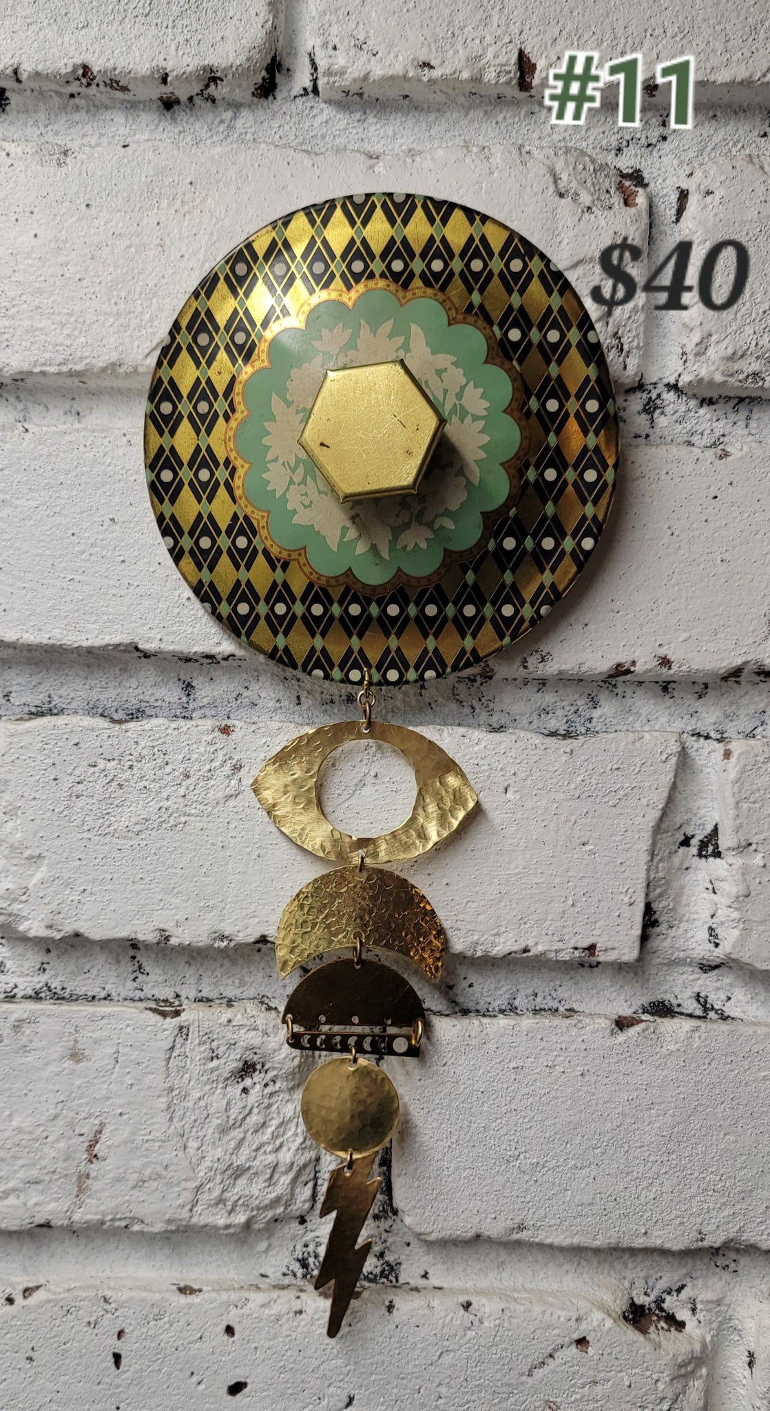 Vintage Lids Celestial Wall Hangings