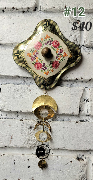 Vintage Lids Celestial Wall Hangings