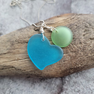 Sea Glass Pendant Collection