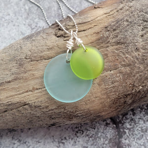 Sea Glass Pendant Collection