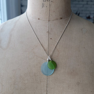 Sea Glass Pendant Collection