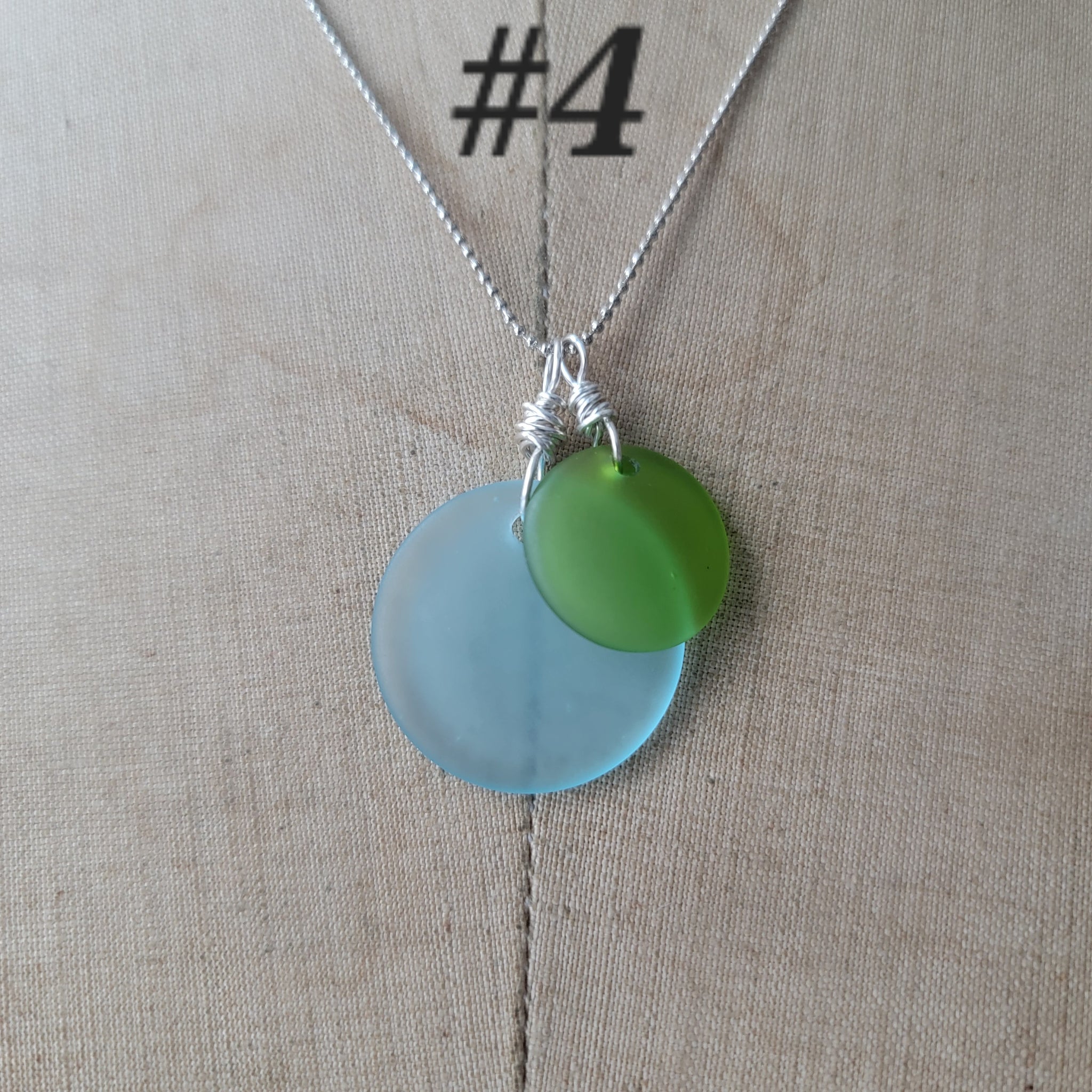 Sea Glass Pendant Collection