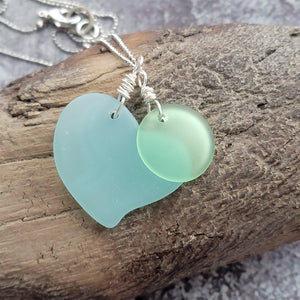 Sea Glass Pendant Collection