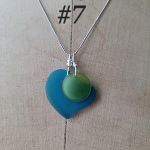 Sea Glass Pendant Collection