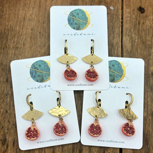 Pomegranate Earrings