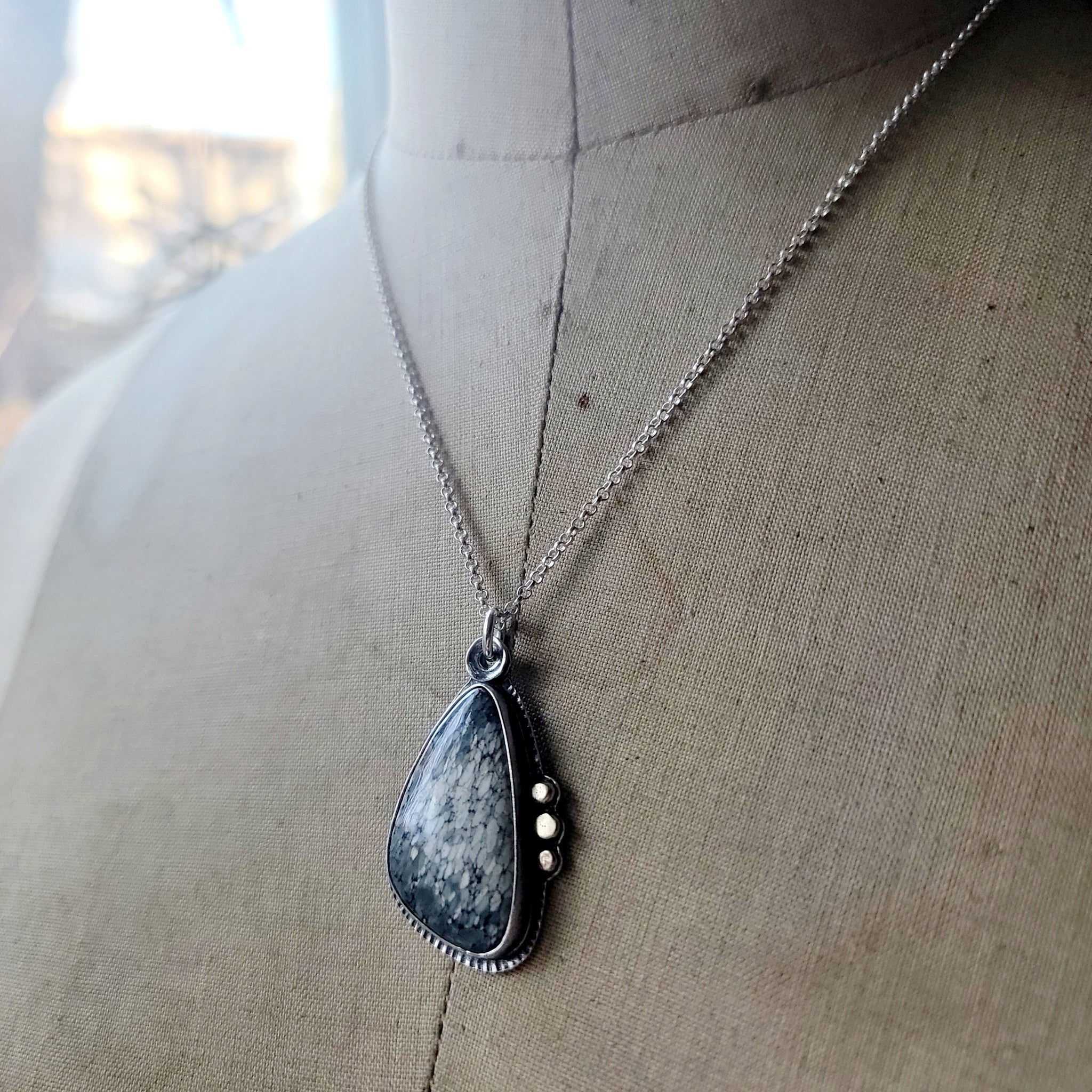 Luna Lacuna Greyscale Collection in Sterling Silver