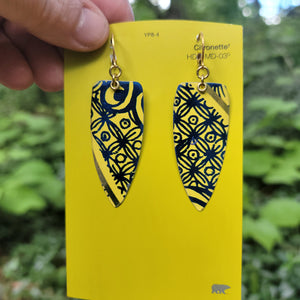 Blueberries & Lemon Curd Collection - Repurposed Tin Earrings