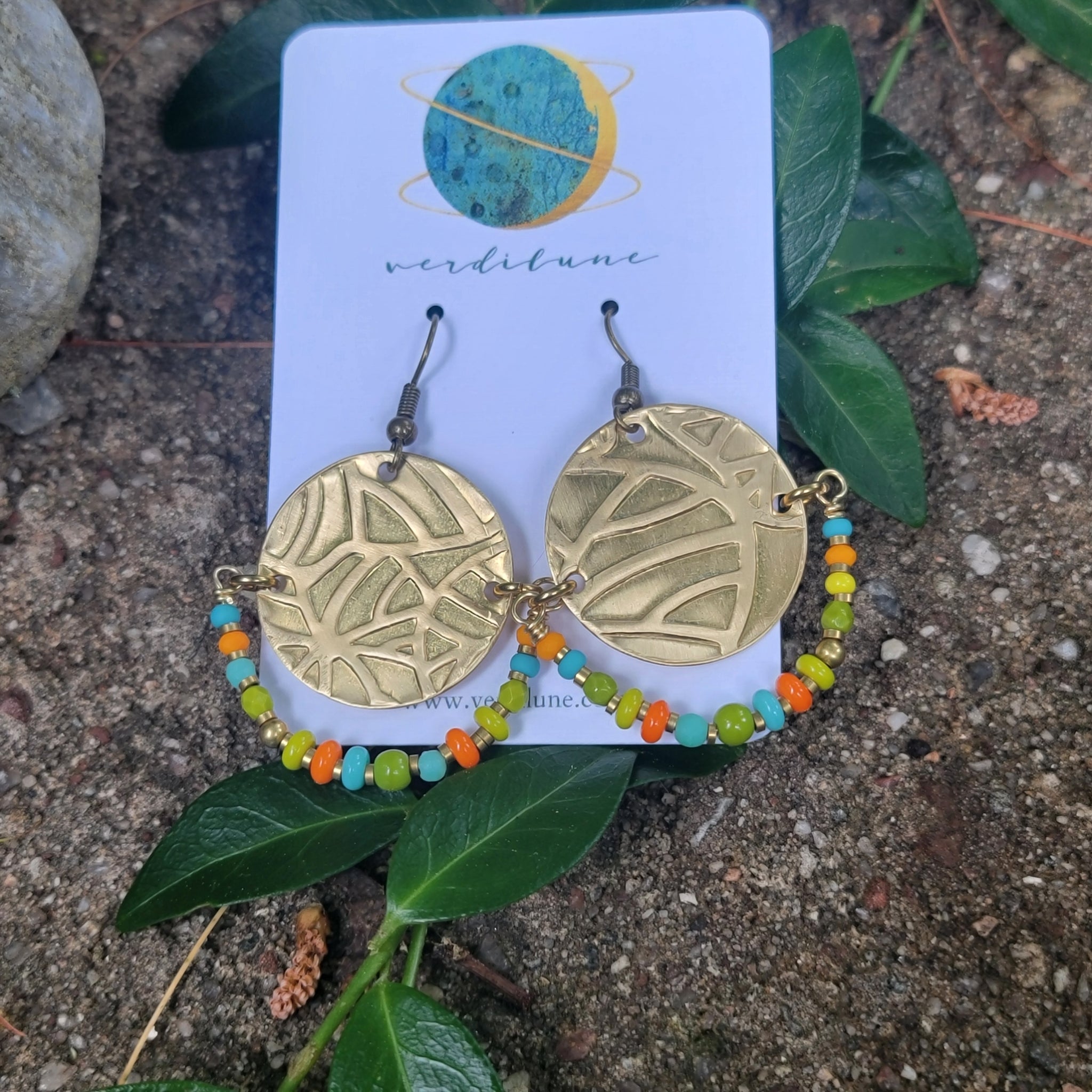 Summer Sojourn Beaded Earrings