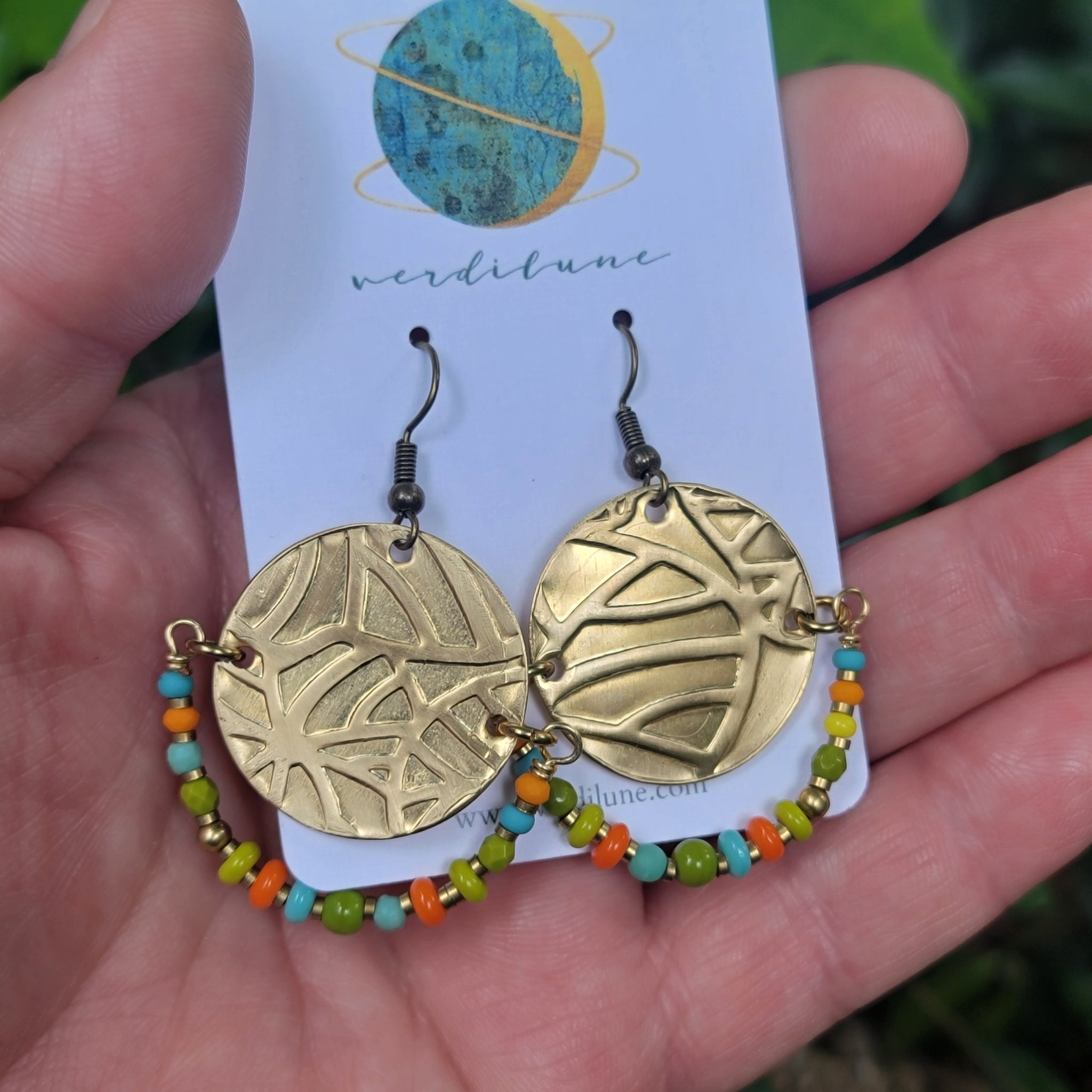 Summer Sojourn Beaded Earrings