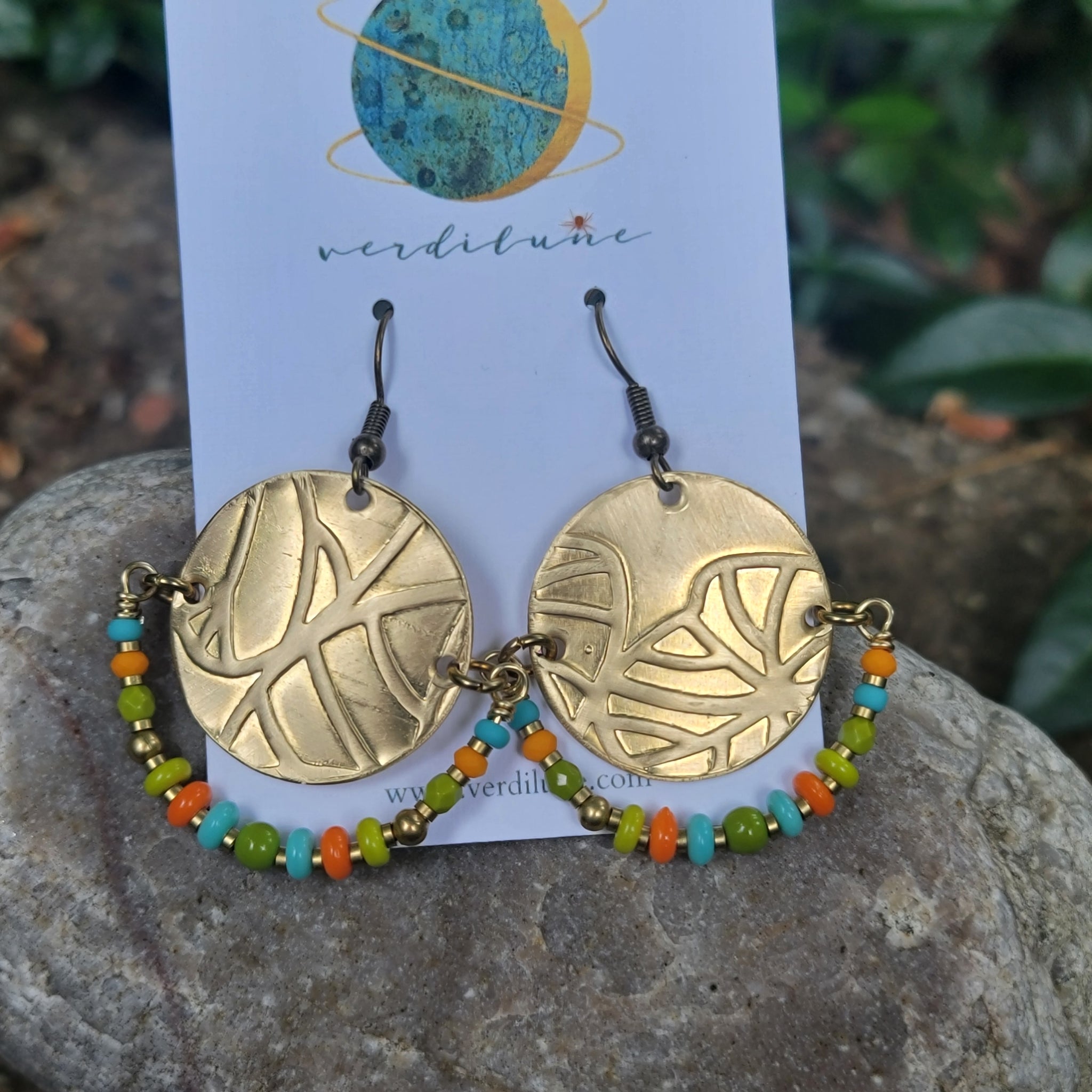 Summer Sojourn Beaded Earrings