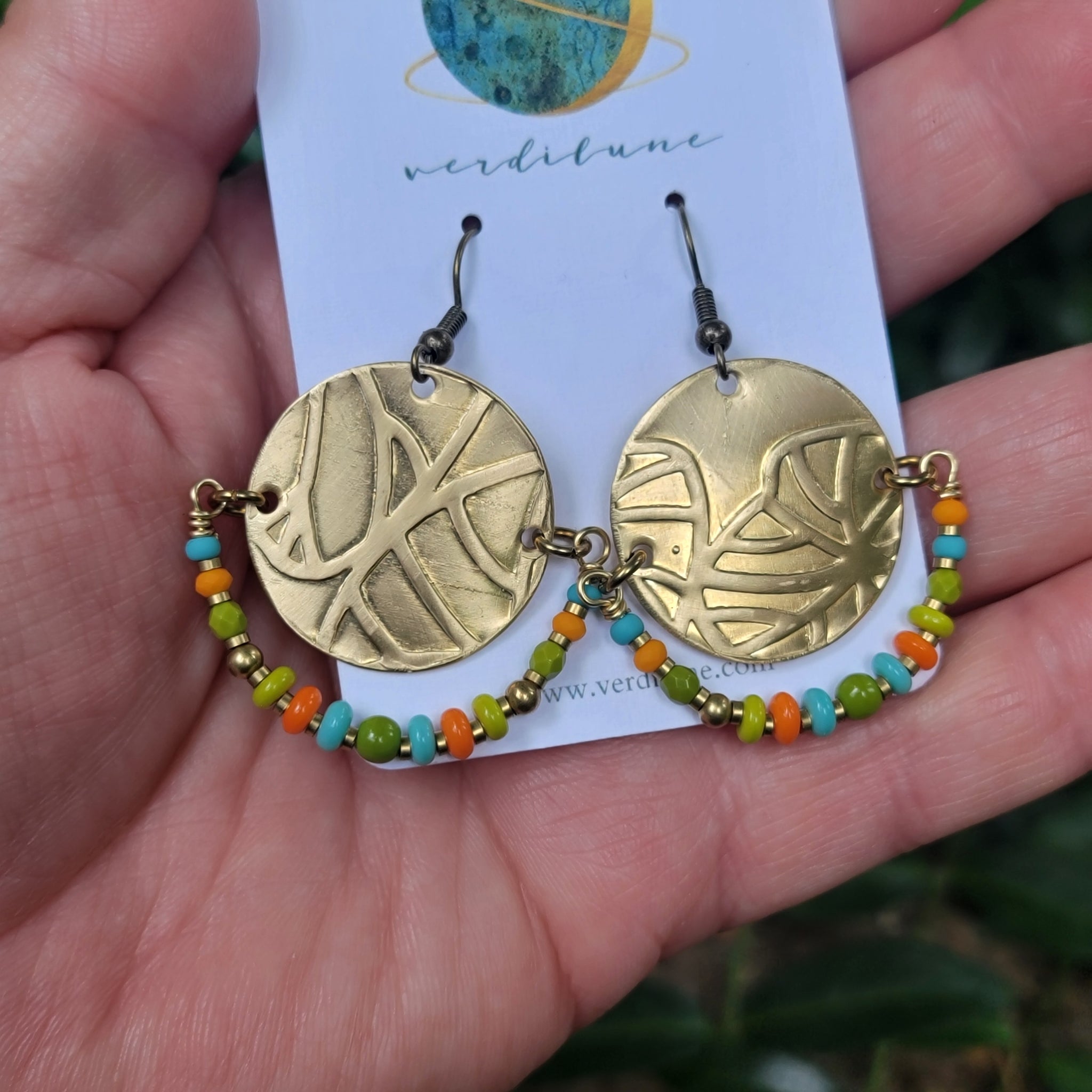 Summer Sojourn Beaded Earrings