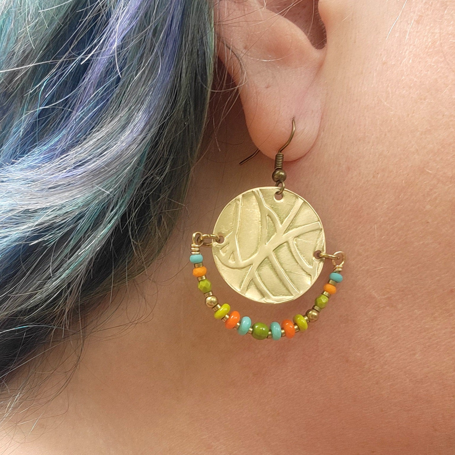 Summer Sojourn Beaded Earrings