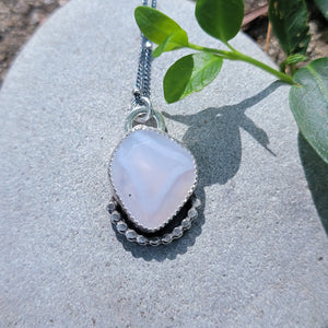 Skipping Stones Gemstone Pendants in Sterling Silver