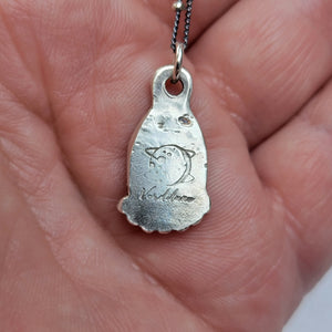 Skipping Stones Gemstone Pendants in Sterling Silver