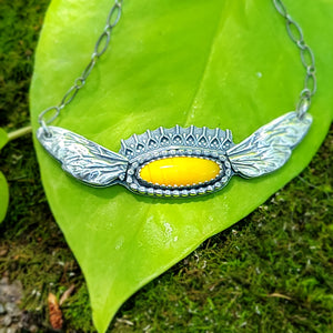 Summer Sun Yellow Rosarita Collection in Sterling Silver