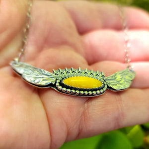 Summer Sun Yellow Rosarita Collection in Sterling Silver