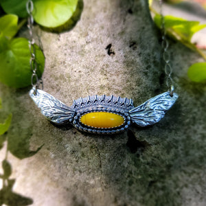 Summer Sun Yellow Rosarita Collection in Sterling Silver