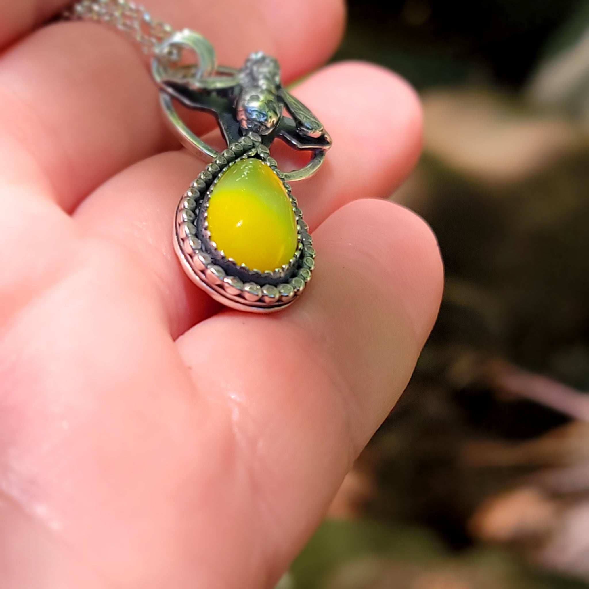 Summer Sun Yellow Rosarita Collection in Sterling Silver