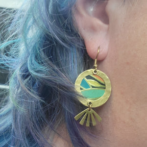 Fall 2024 Collection - Repurposed Vintage Tin Earrings