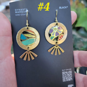 Fall 2024 Collection - Repurposed Vintage Tin Earrings