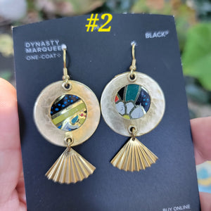 Fall 2024 Collection - Repurposed Vintage Tin Earrings