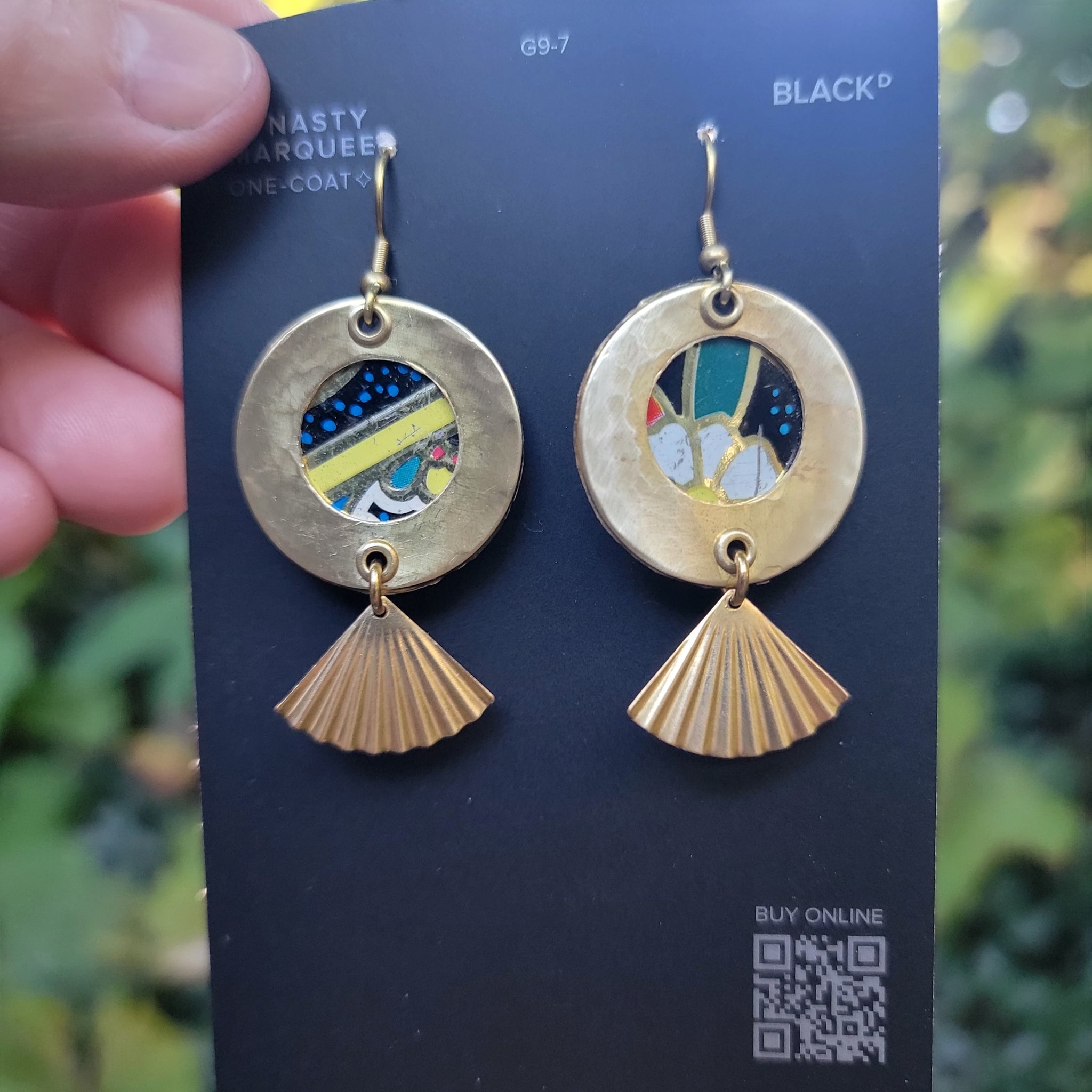 Fall 2024 Collection - Repurposed Vintage Tin Earrings