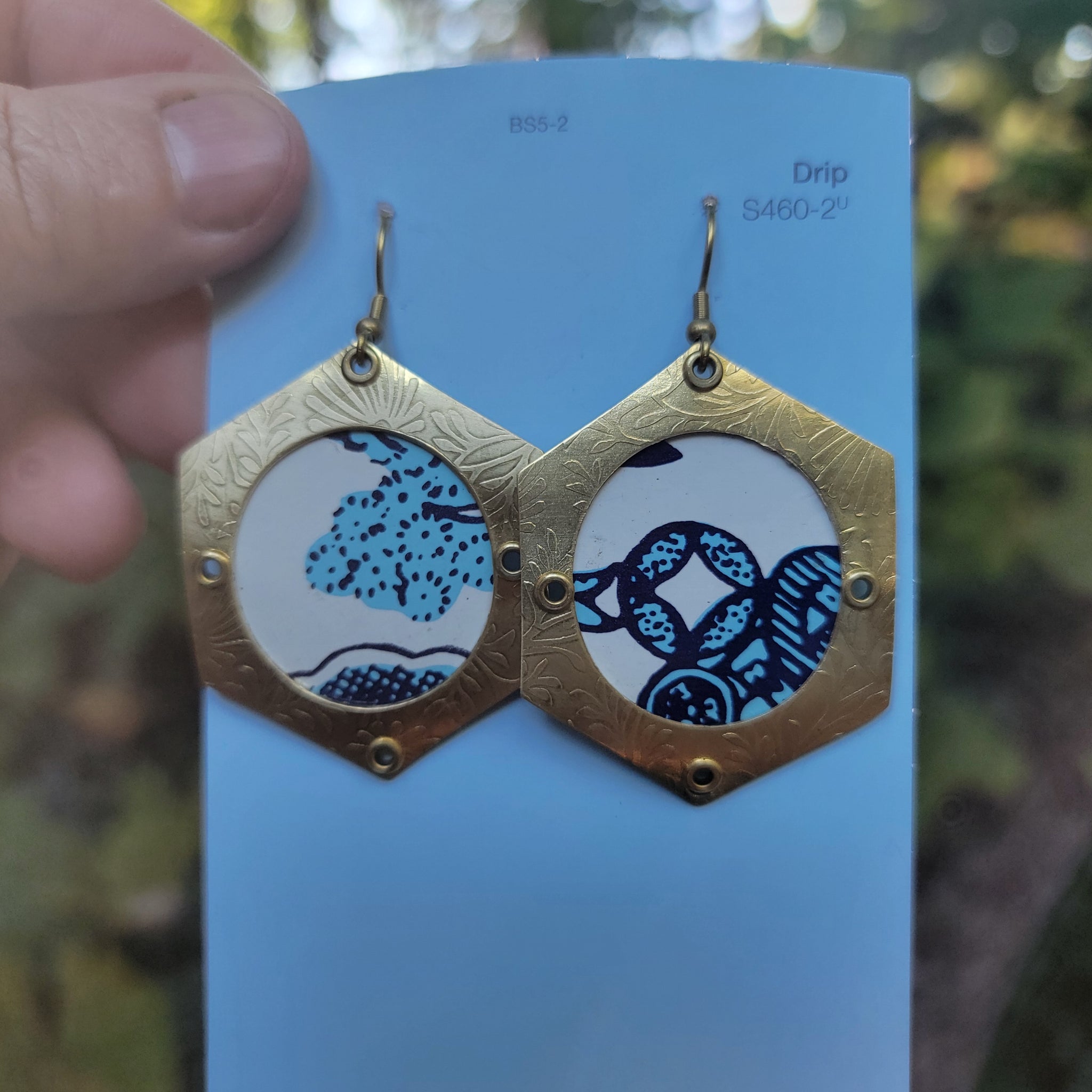 Fall 2024 Collection - Repurposed Vintage Tin Earrings