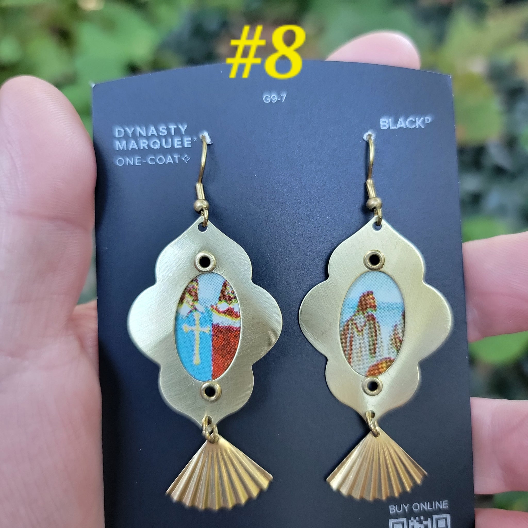 Fall 2024 Collection - Repurposed Vintage Tin Earrings