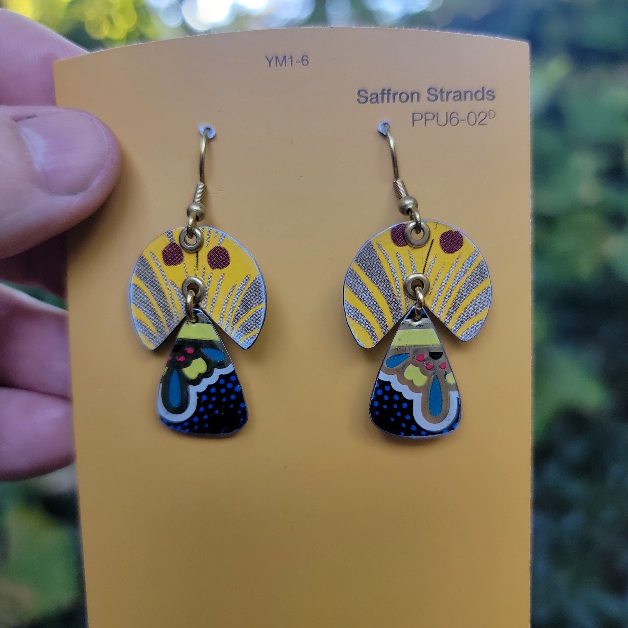 Fall 2024 Collection - Repurposed Vintage Tin Earrings