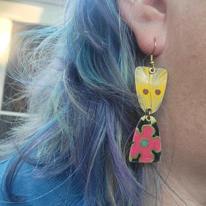 Fall 2024 Collection - Repurposed Vintage Tin Earrings