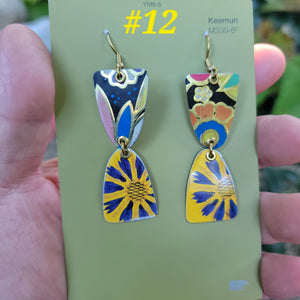 Fall 2024 Collection - Repurposed Vintage Tin Earrings