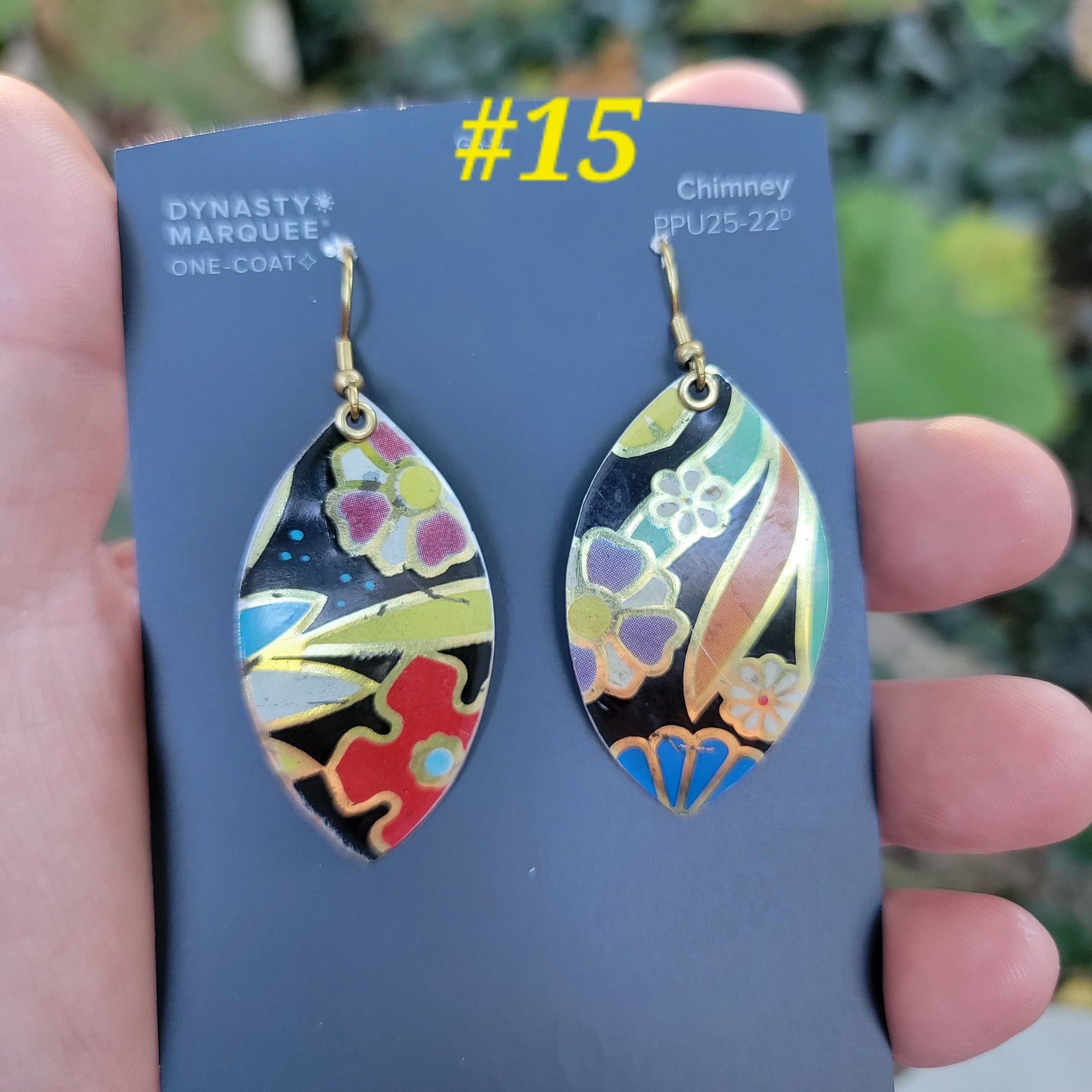 Fall 2024 Collection - Repurposed Vintage Tin Earrings