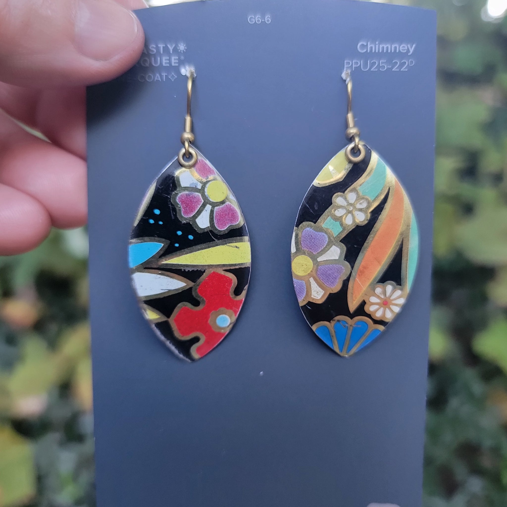 Fall 2024 Collection - Repurposed Vintage Tin Earrings