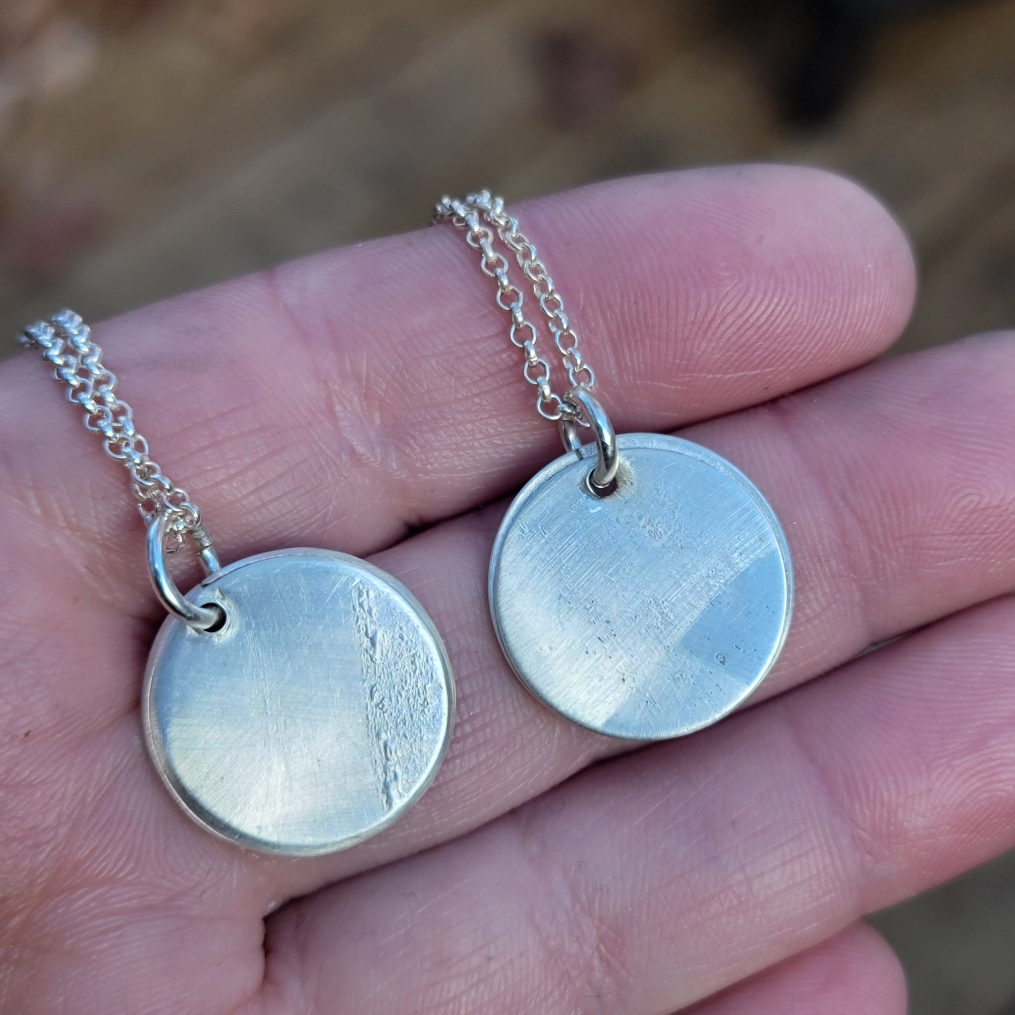 Mushroom Curio Pendant in Recycled Sterling Silver