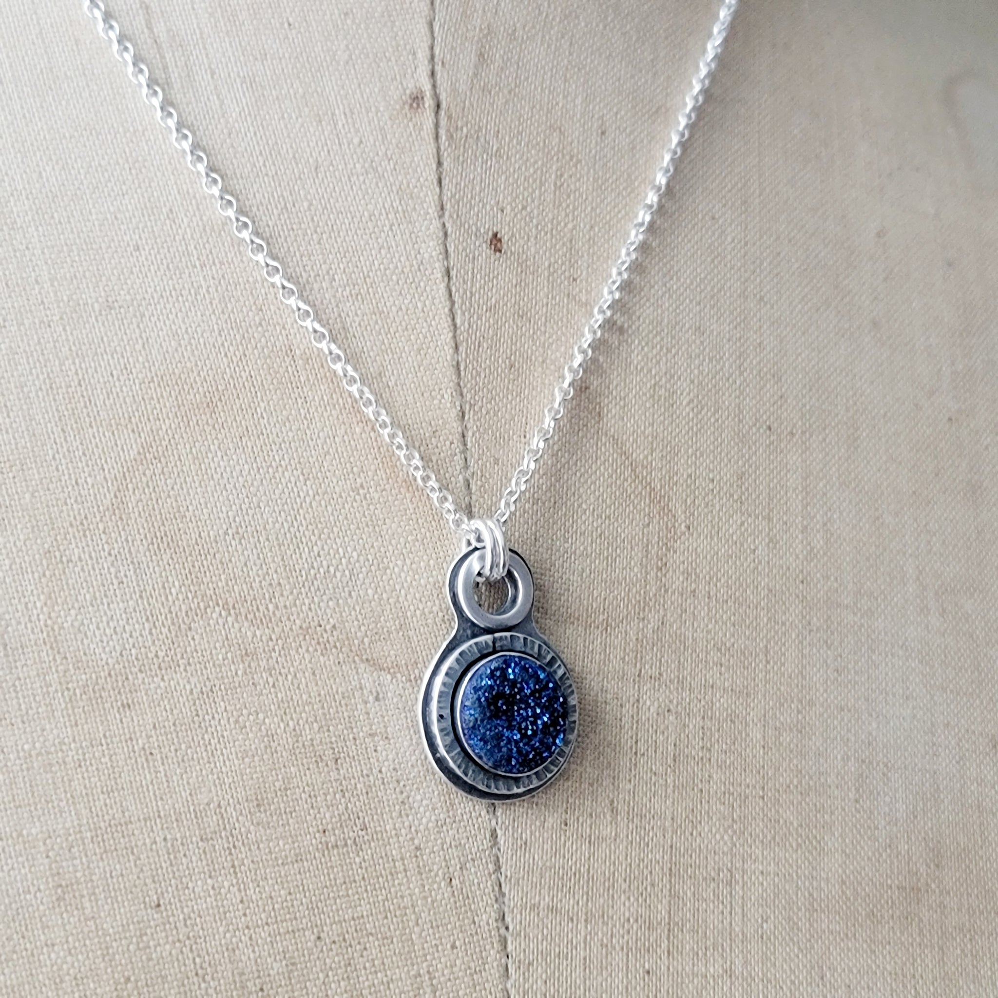 Roundfulness Gemstone Pendant Collection in Sterling Silver