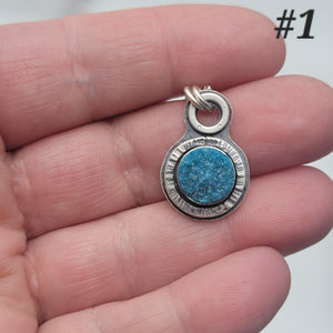 Roundfulness Gemstone Pendant Collection in Sterling Silver