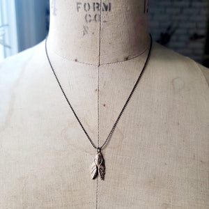 Bronze Cicada Pendant